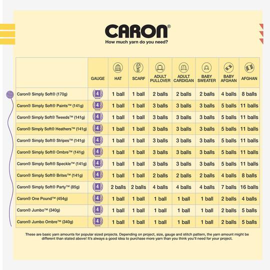 Caron® Simply Soft® Heather Yarn